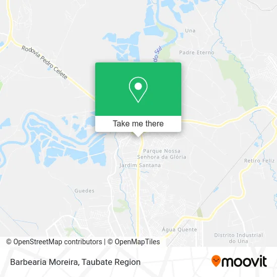Barbearia Moreira map