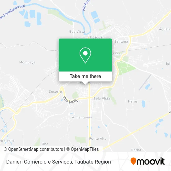 Danieri Comercio e Serviços map
