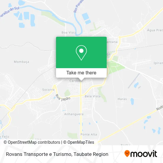 Rovans Transporte e Turismo map