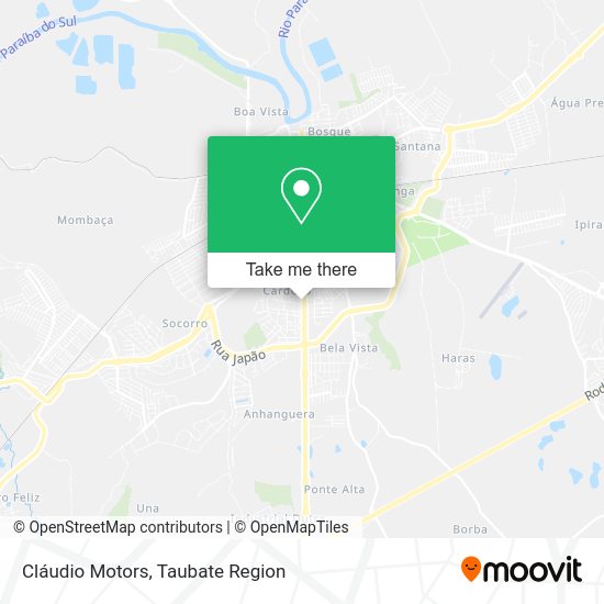 Cláudio Motors map