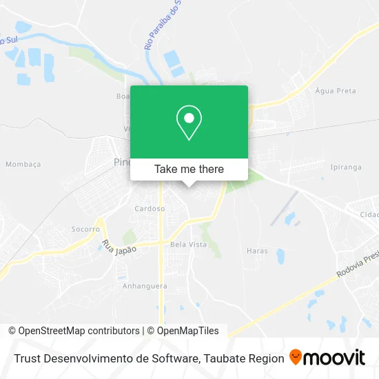 Trust Desenvolvimento de Software map