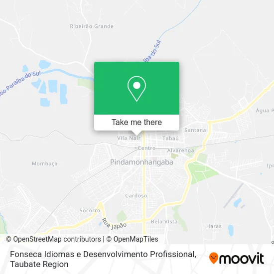 Fonseca Idiomas e Desenvolvimento Profissional map