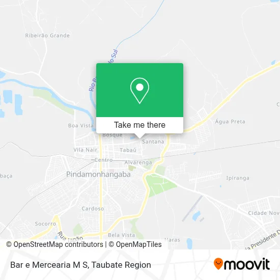 Bar e Mercearia M S map