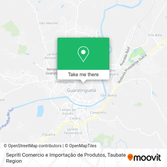 Sepriti Comercio e Importação de Produtos map
