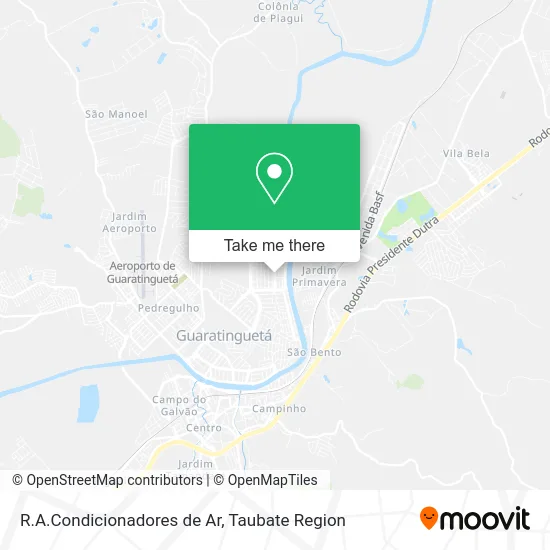 R.A.Condicionadores de Ar map