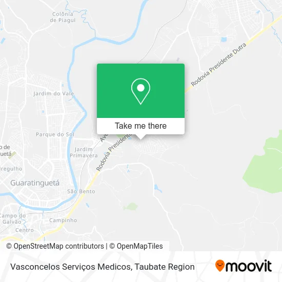 Vasconcelos Serviços Medicos map