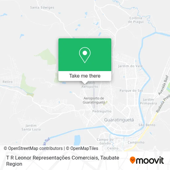 T R Leonor Representações Comerciais map