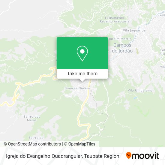 Igreja do Evangelho Quadrangular map