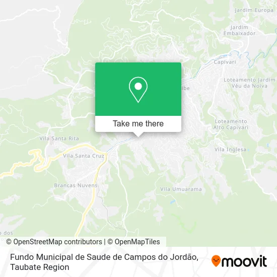 Fundo Municipal de Saude de Campos do Jordão map