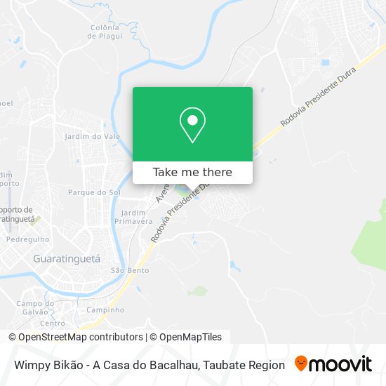 Wimpy Bikão - A Casa do Bacalhau map
