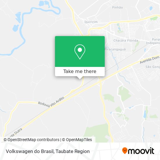 Volkswagen do Brasil map