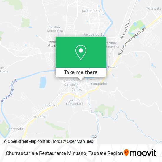 Churrascaria e Restaurante Minuano map