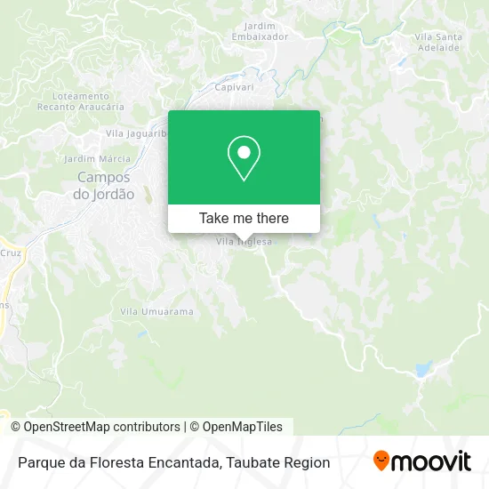 Parque da Floresta Encantada map