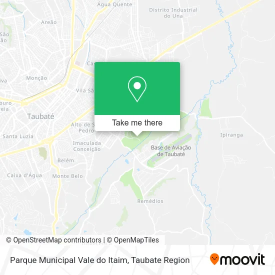 Parque Municipal Vale do Itaim map