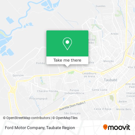 Ford Motor Company map