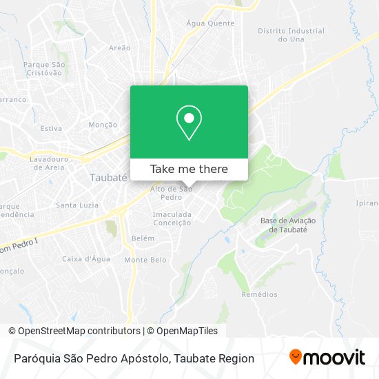 Paróquia São Pedro Apóstolo map