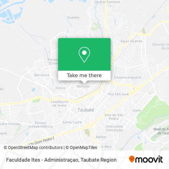 Faculdade Ites - Administraçao map