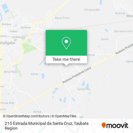 215 Estrada Municipal da Santa Cruz map
