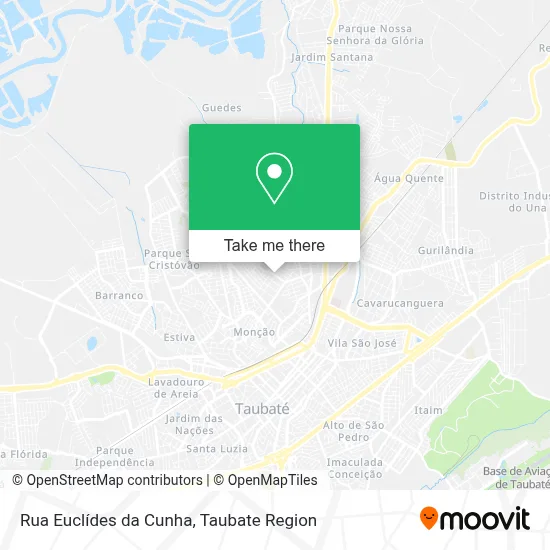 Rua Euclídes da Cunha map