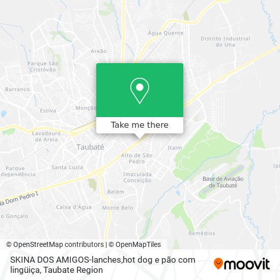 SKINA DOS AMIGOS-lanches,hot dog e pão com lingüiça map