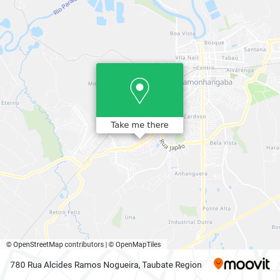 780 Rua Alcides Ramos Nogueira map
