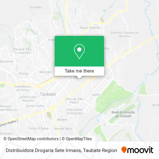 Distribuidora Drogaria Sete Irmaos map
