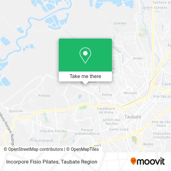 Incorpore Fisio Pilates map