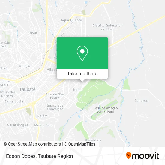 Edson Doces map