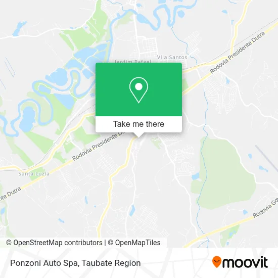 Ponzoni Auto Spa map