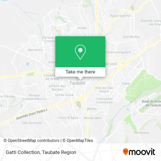 Gatti Collection map