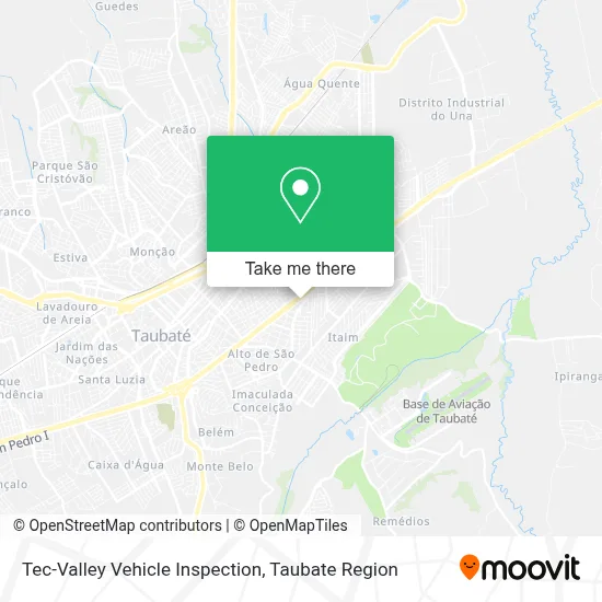 Tec-Valley Vehicle Inspection map