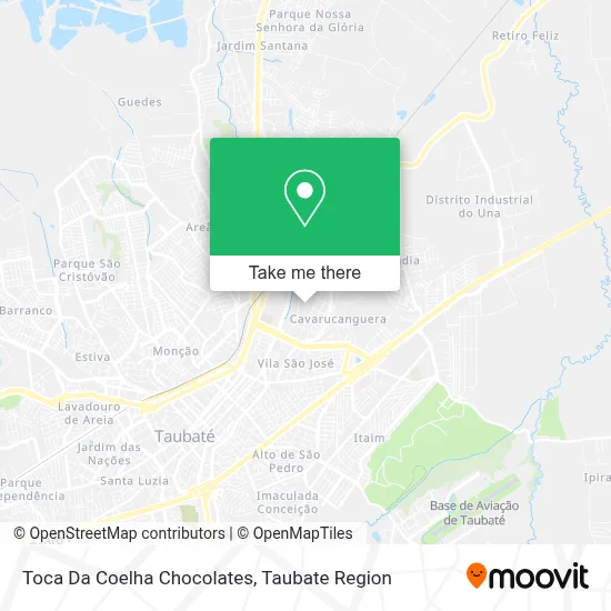 Toca Da Coelha Chocolates map