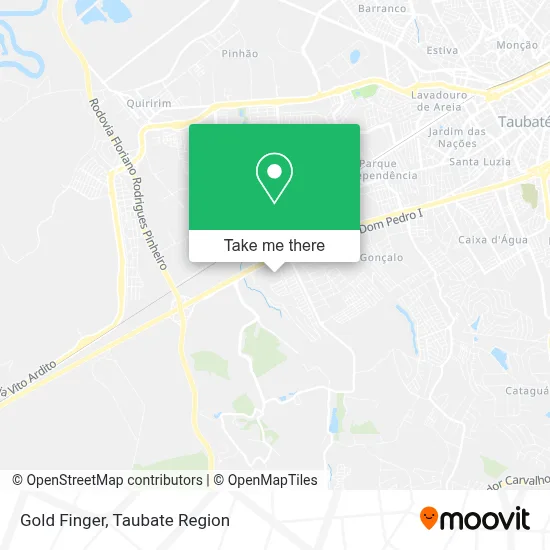 Gold Finger map