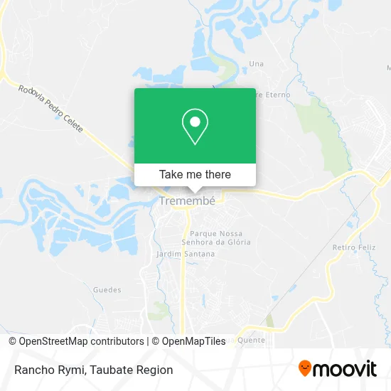 Rancho Rymi map