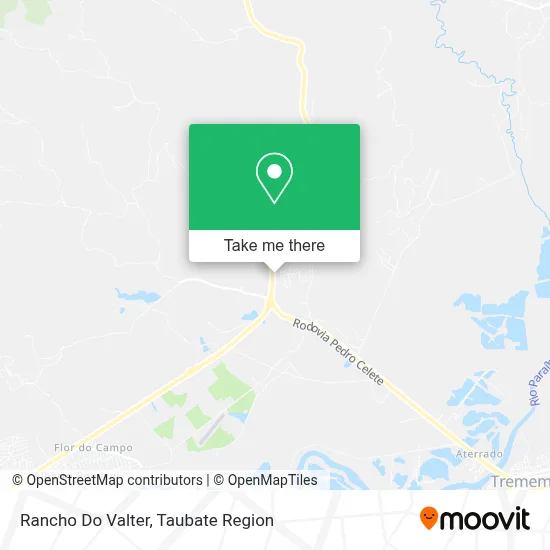 Rancho Do Valter map