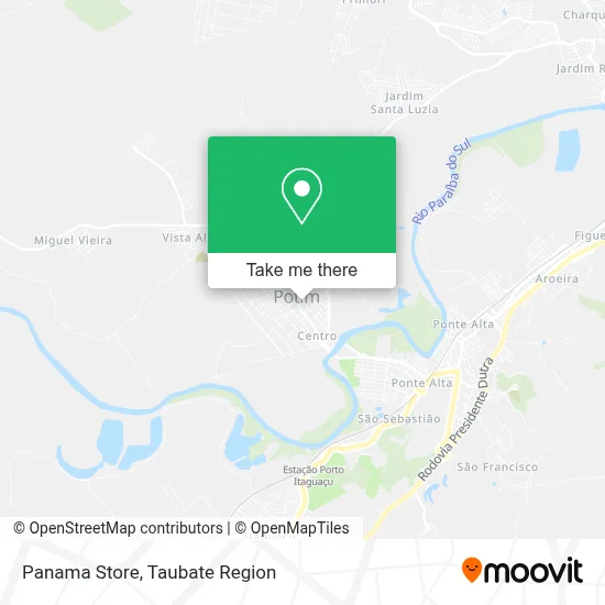Panama Store map