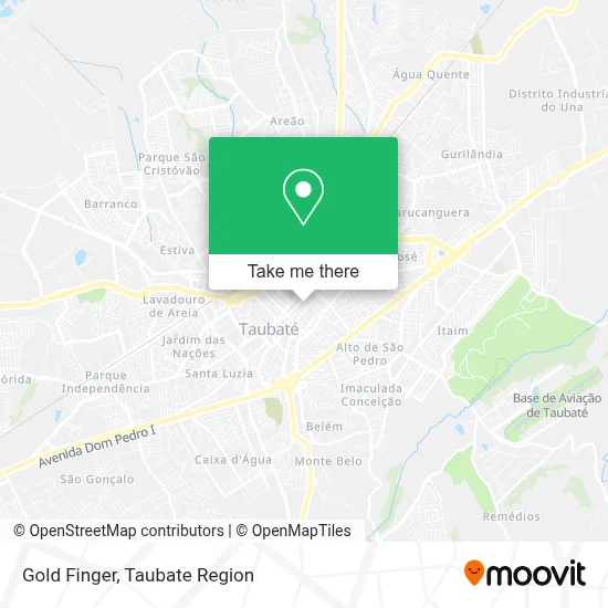 Gold Finger map