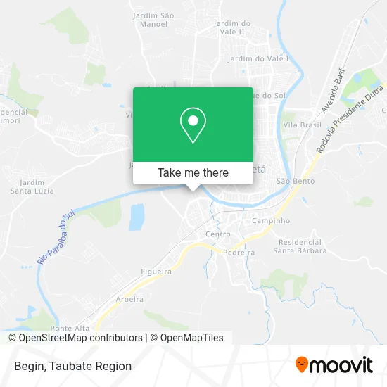 Begin map