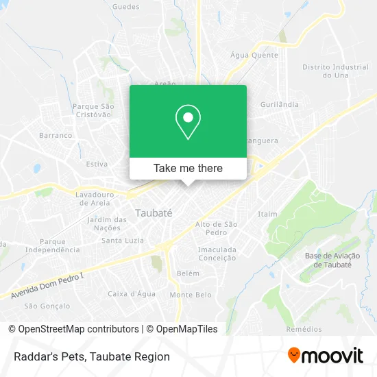 Raddar's Pets map