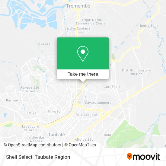 Shell Select map