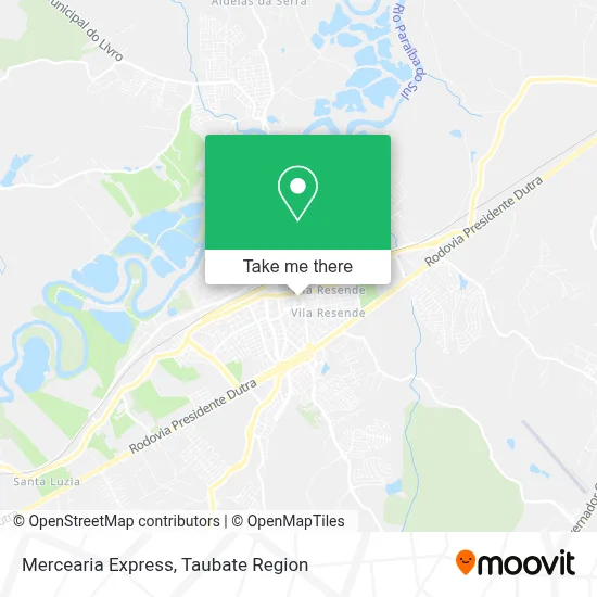 Mercearia Express map