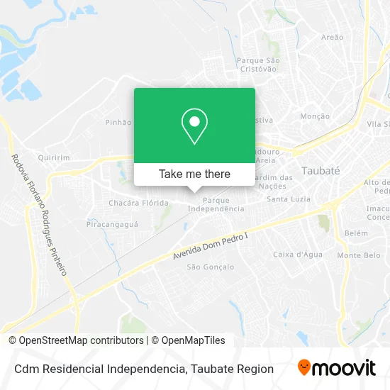 Cdm Residencial Independencia map