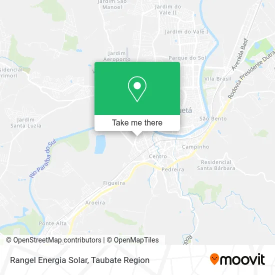 Rangel Energia Solar map