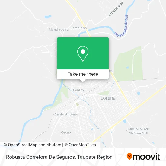 Robusta Corretora De Seguros map