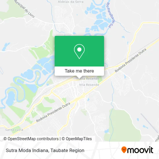 Sutra Moda Indiana map