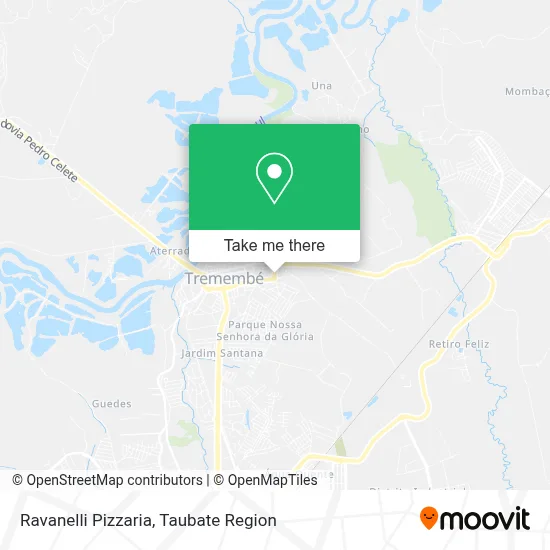Ravanelli Pizzaria map