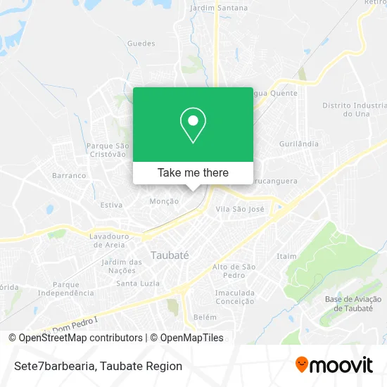 Sete7barbearia map