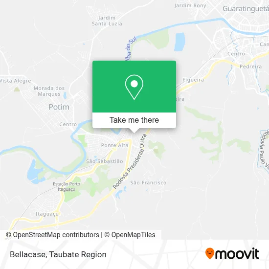 Bellacase map