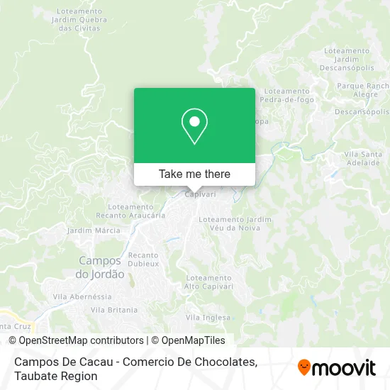 Campos De Cacau - Comercio De Chocolates map
