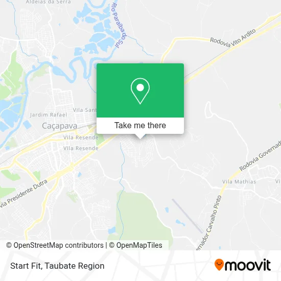 Start Fit map